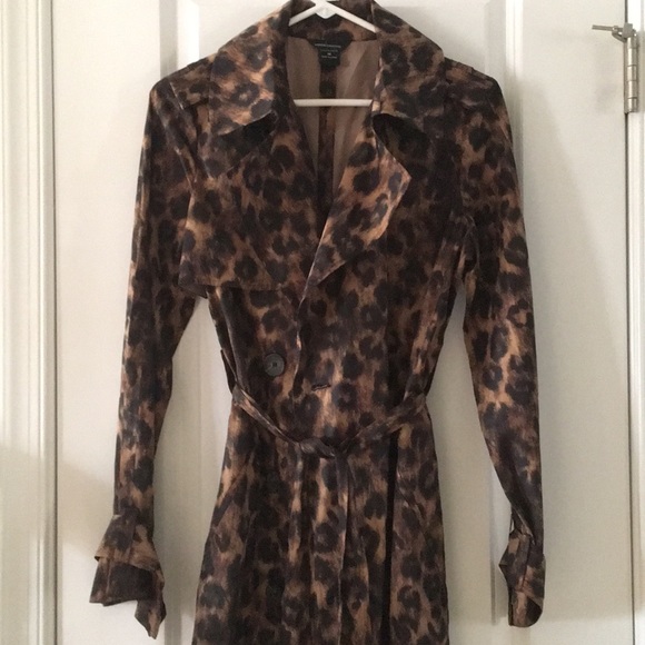 NEVER WORN Moda International tie front rain coat - Picture 1 of 3